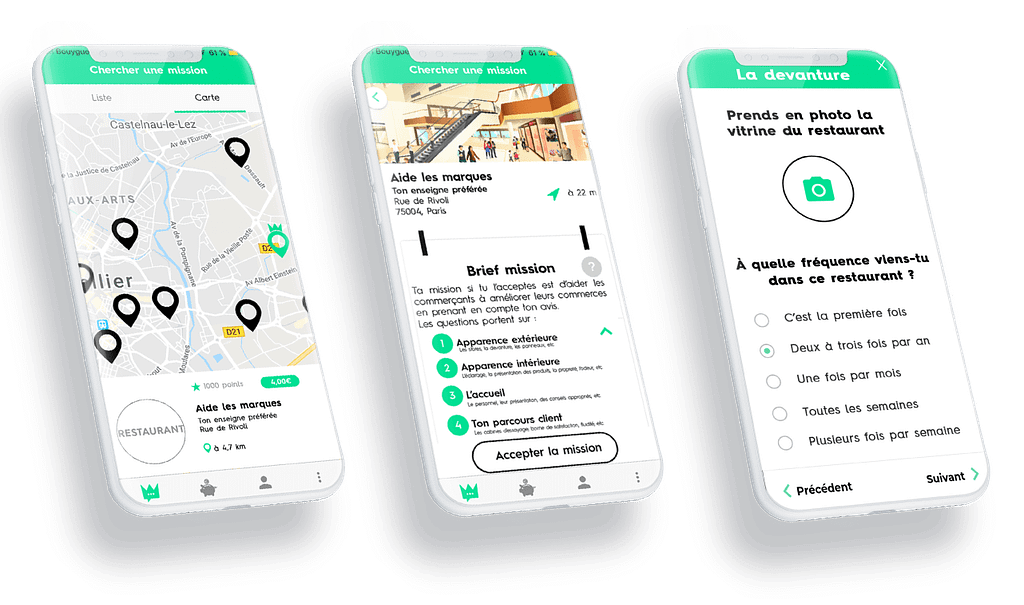 Application Budd’it sur smartphone Application Budd'it sur smartphone