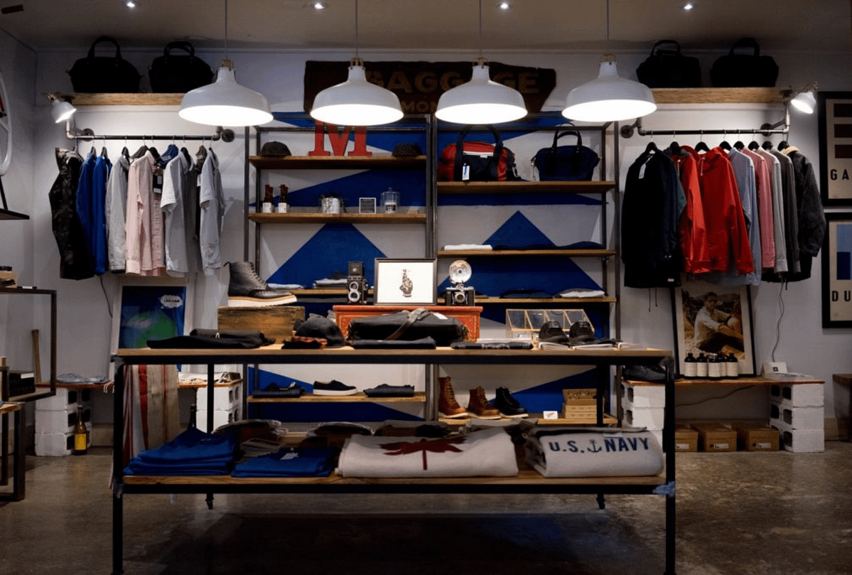 Point de vente Magasin de vêtements