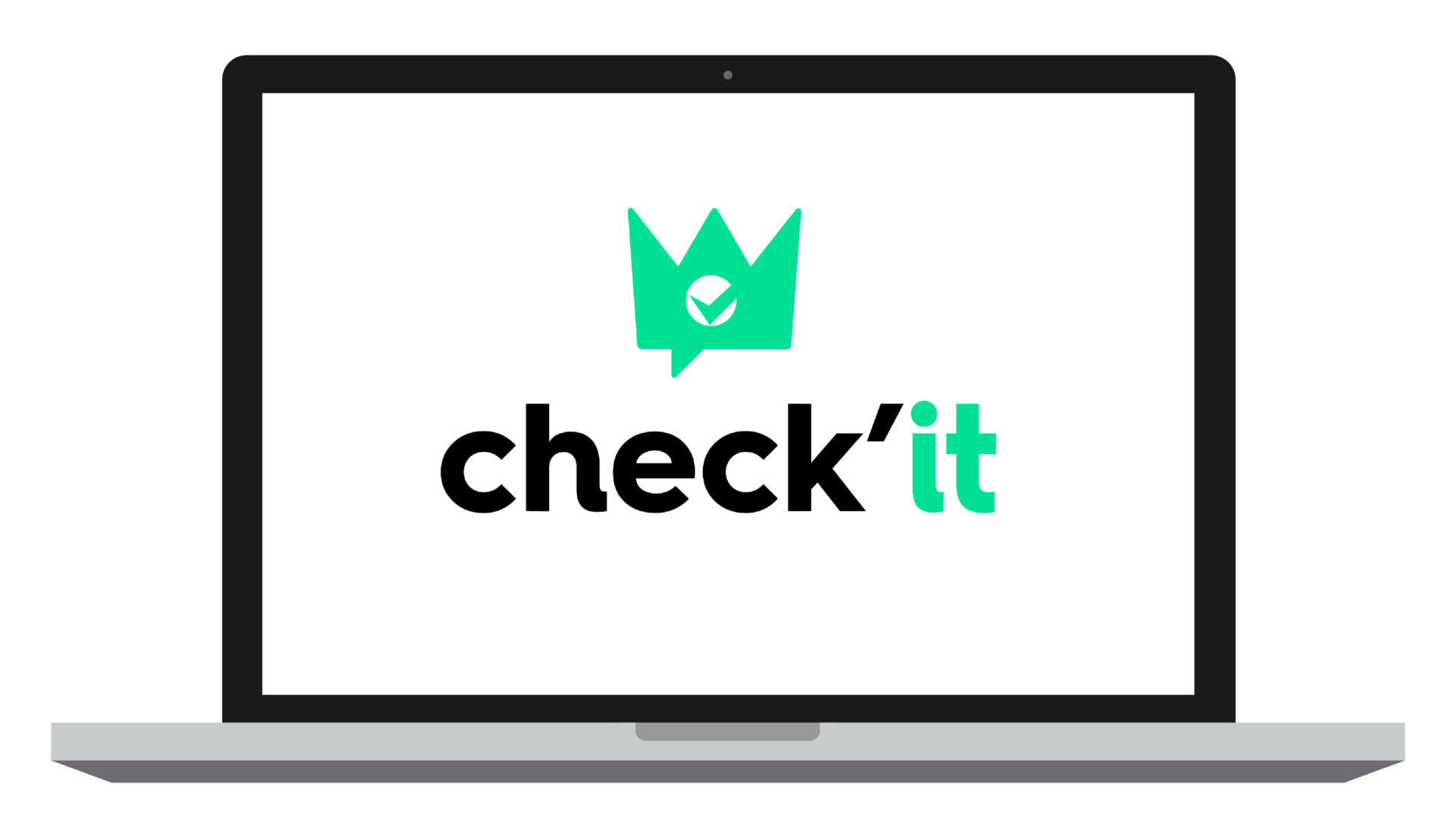 Check’it Ordi Ordinateur portable logo Check'it