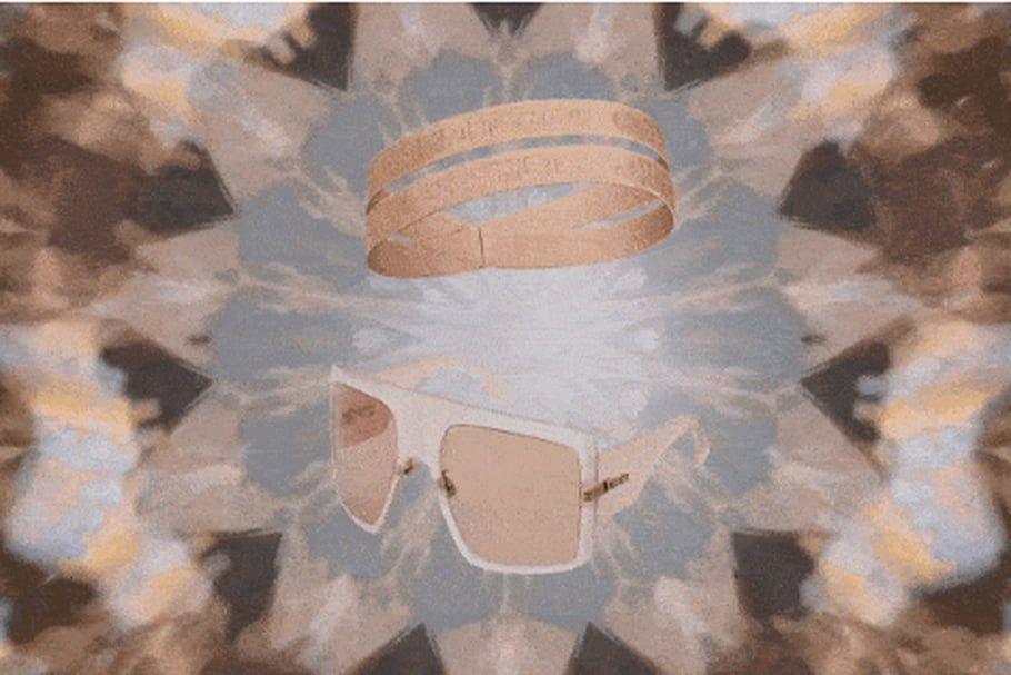 Christian Dior filtre Kaleidiorscopic Kaléidoscope bague et lunettes